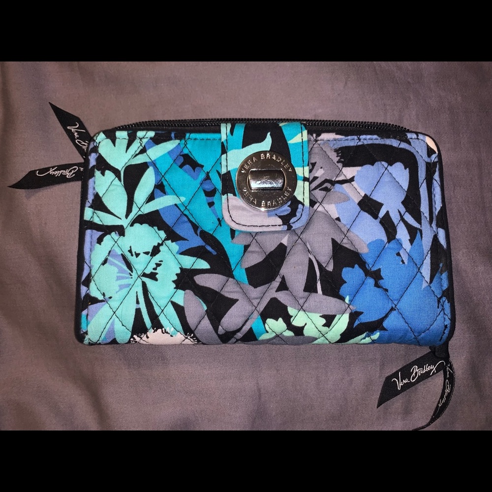 Vera Bradley Turnlock Wallet Camofloral